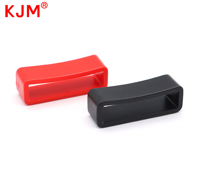 Plastic Strap Keeper Belt Loop Square Buckle For Pet Collar